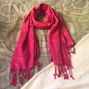 Hot Pink Scarf